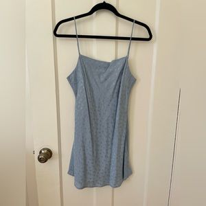 Verge Girl blue floral mini dress